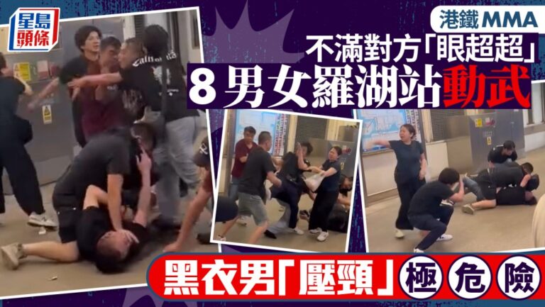 羅湖站乘客衝突 警方拘捕六人