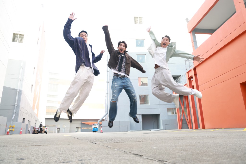 梁仲恆、楊樂文和王耀祖雖是首度合演舞台劇，但三人默契十足。