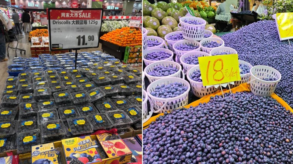 國產藍莓價格急降 醫生提醒過量食用或致胃石症