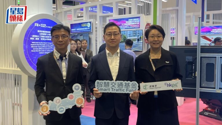 智慧交通基金成果展 港大平台精算路線 破解MiC大型組件運輸難題