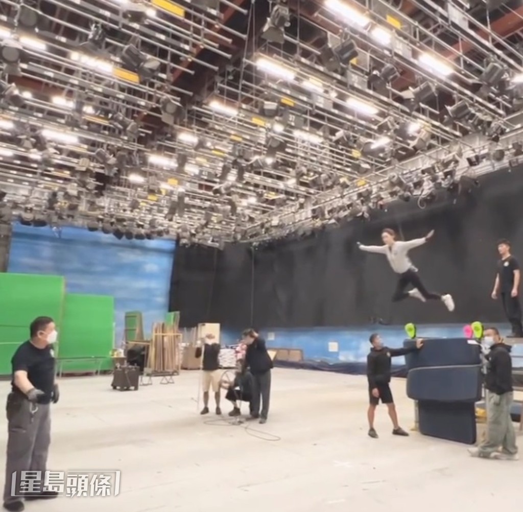 在訓練班時期,李海銅學習非常投入,首次吊威也也毫無懼色。