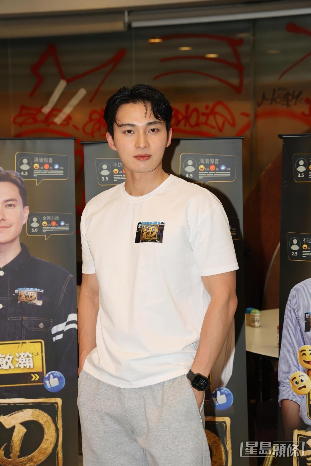 為了保持肌肉，周嘉洛坦言會直接吞食雞蛋。