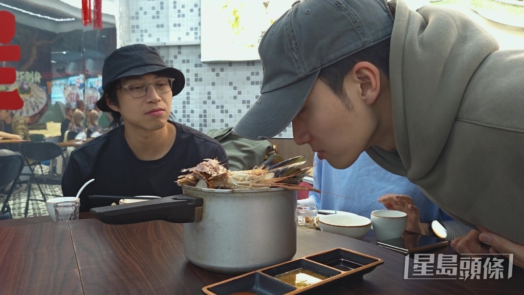 吳業坤與周嘉洛為拍攝《試真D》可以去到好盡。