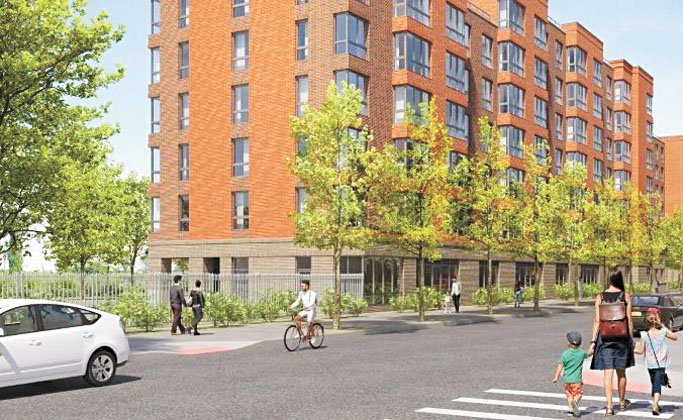 The Barnett大樓。 圖片來源：NYC Housing Connect