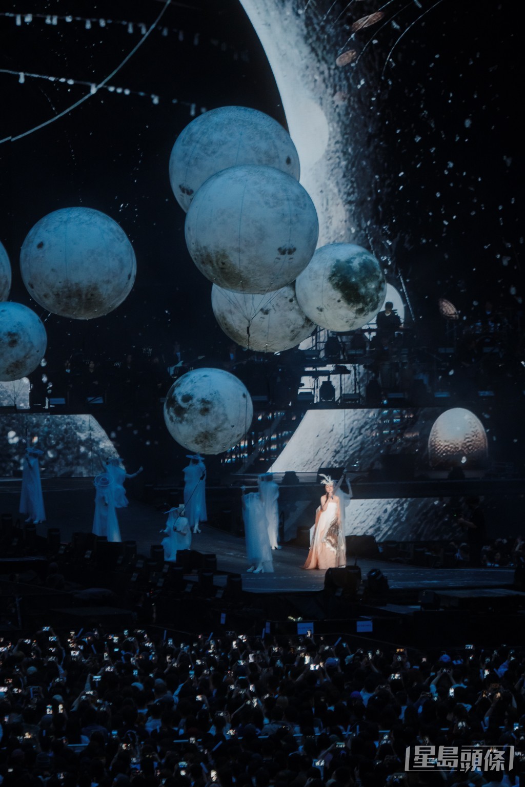 現場場面極為壯觀。