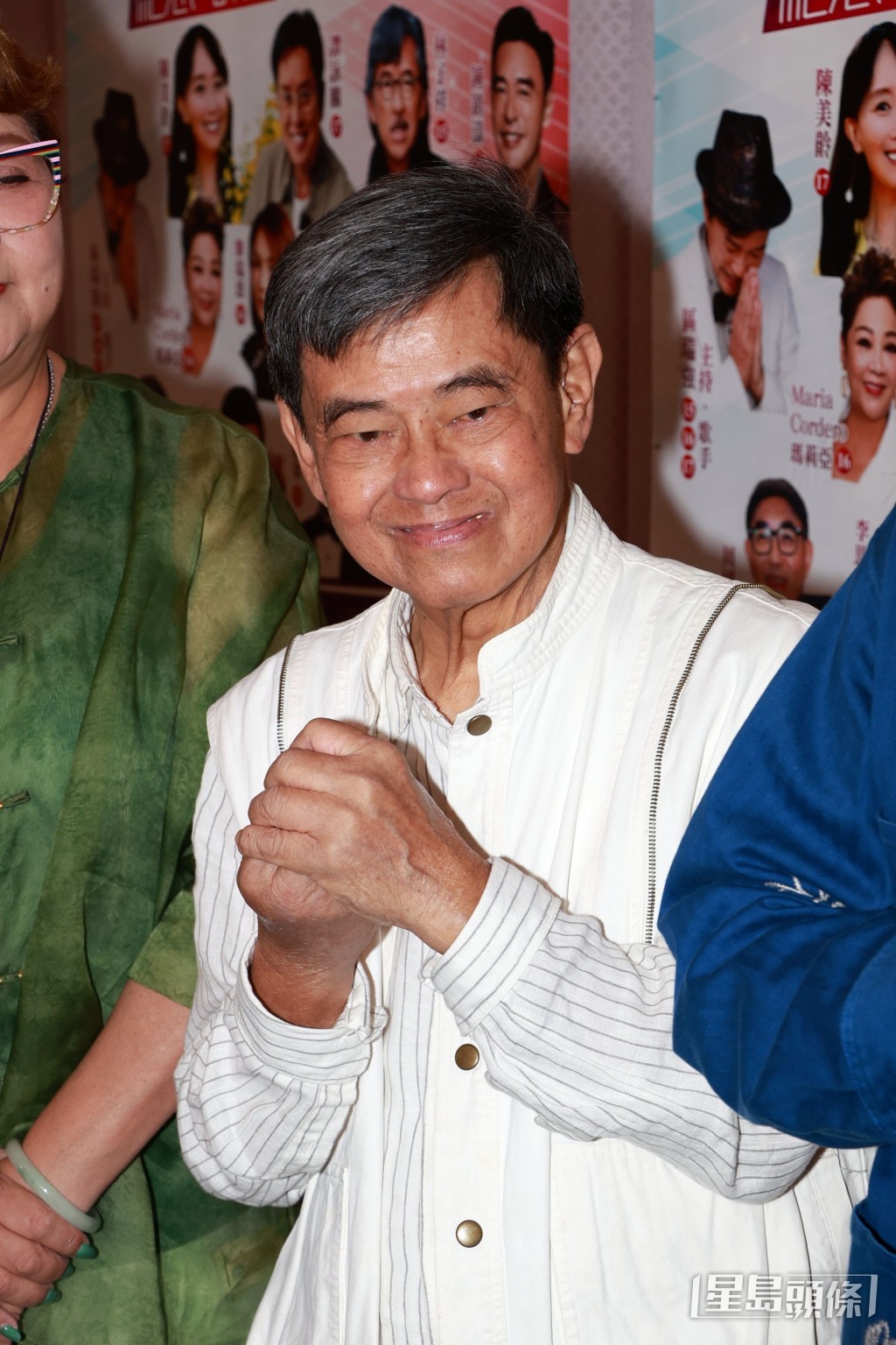 面對讚譽，鄭國江謙虛地表示自己只是做好本份。