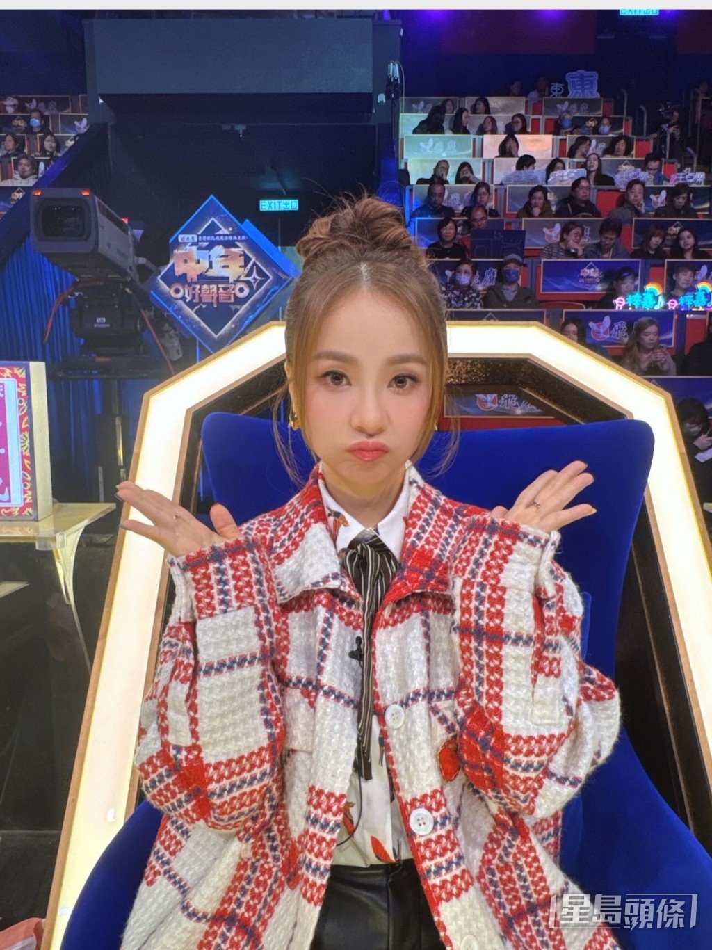 肥媽認為谷婭溦離開《中年好聲音4》是其個人決定。