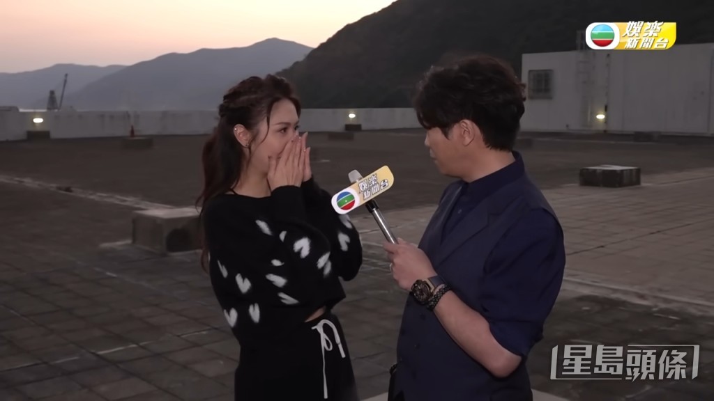 陳庭欣坦言對分手感到些許慨歎，但明白三觀不合難勉強。