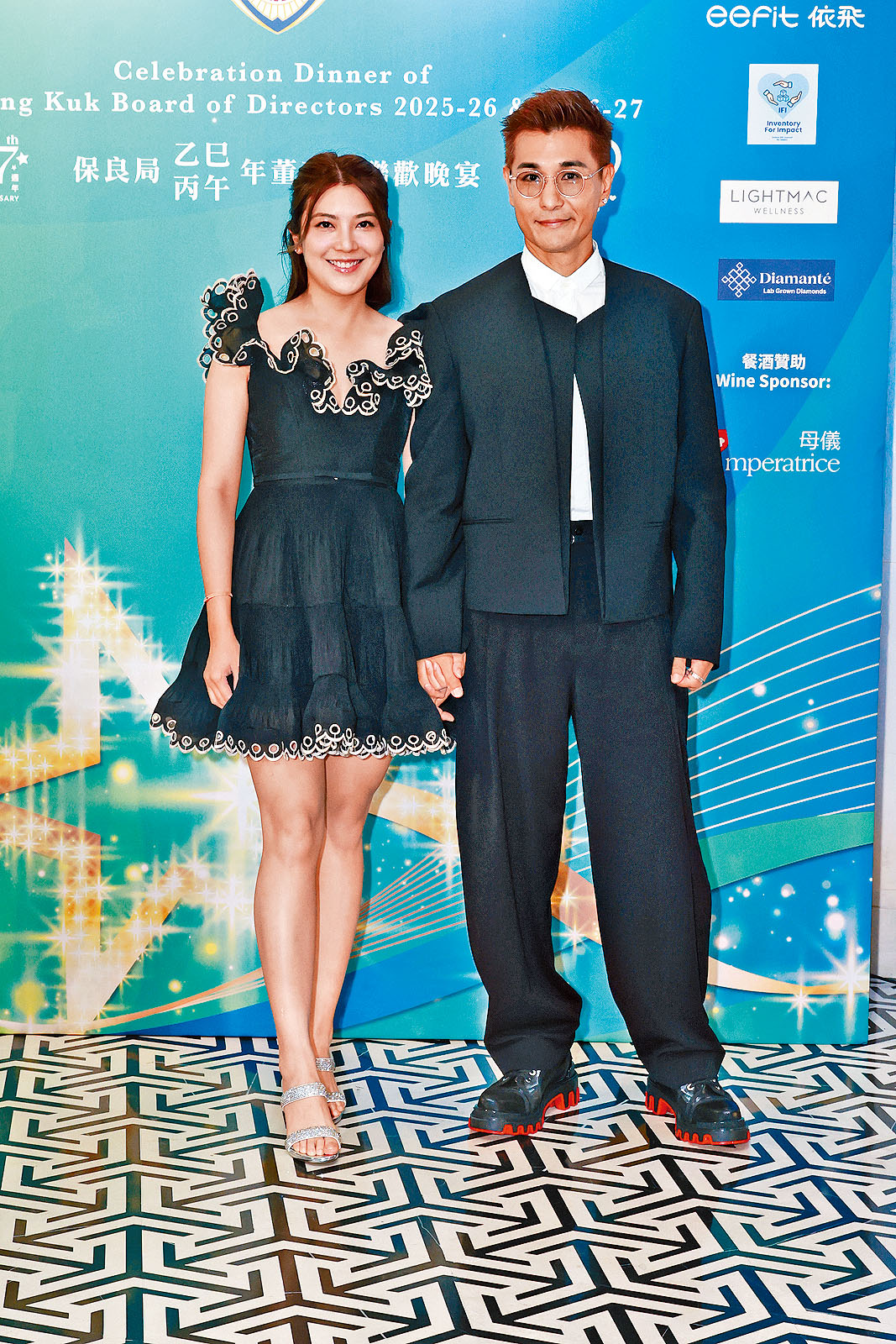 陳展鵬與太太單文柔都認為囡囡現時專心讀書最重要。