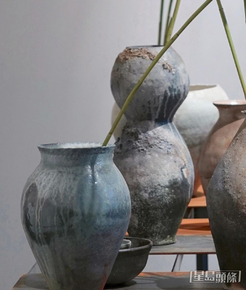 台灣的「餘靜」陶瓷展，170件展品目前僅餘8件未售出。