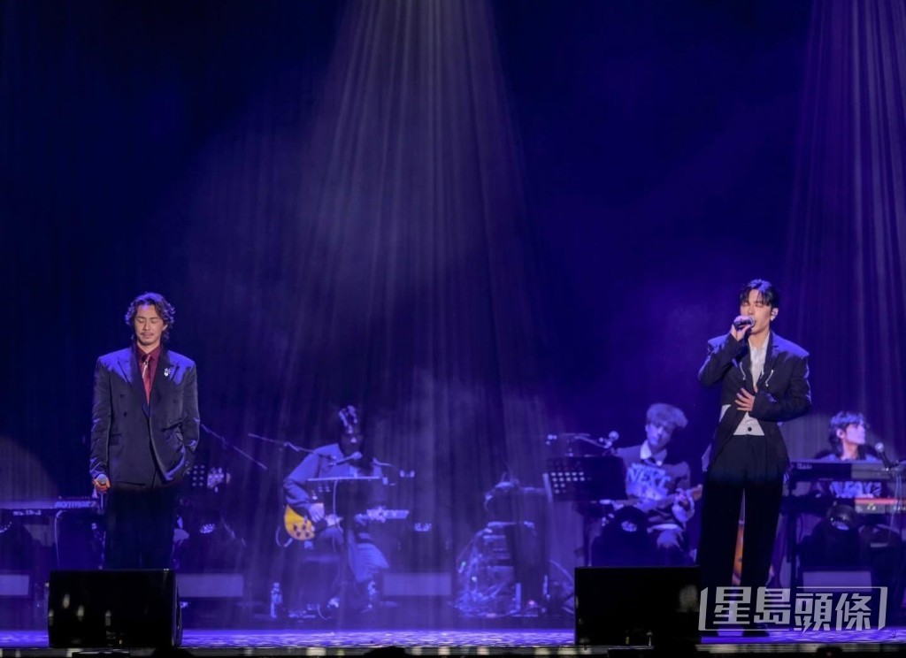 呂爵安即使行程忙碌，仍抽空擔任張繼聰演唱會嘉賓。
