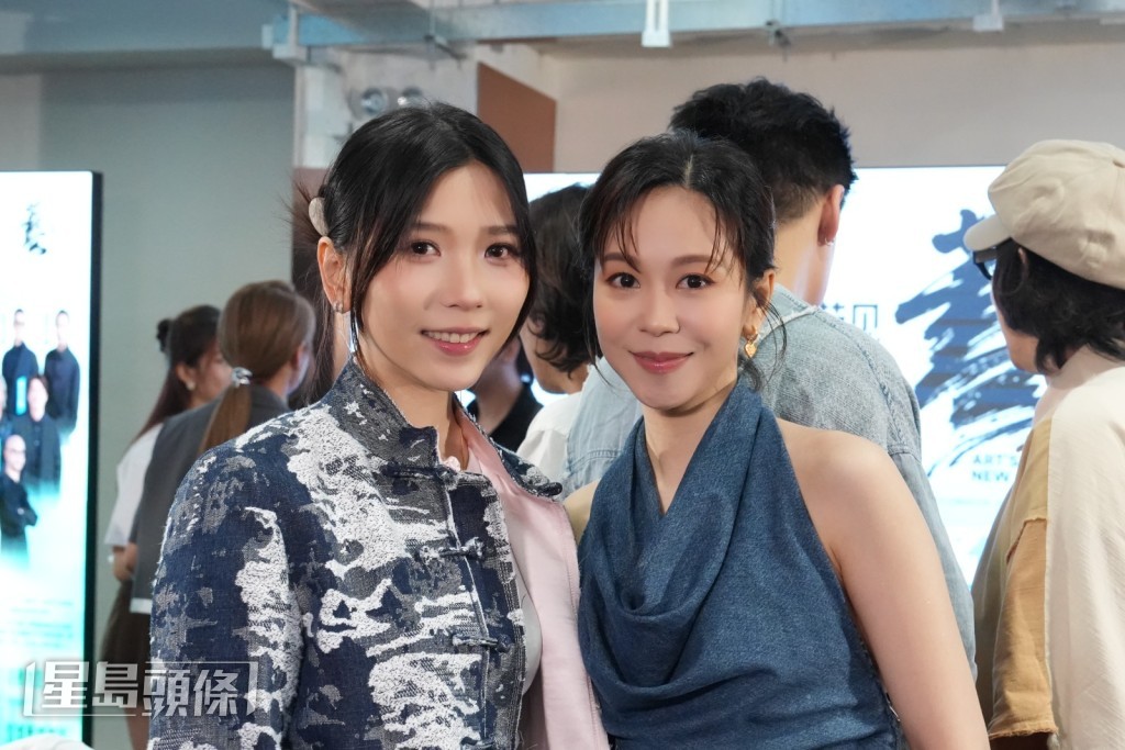 參與演出的杜以辰與陳慧敏。