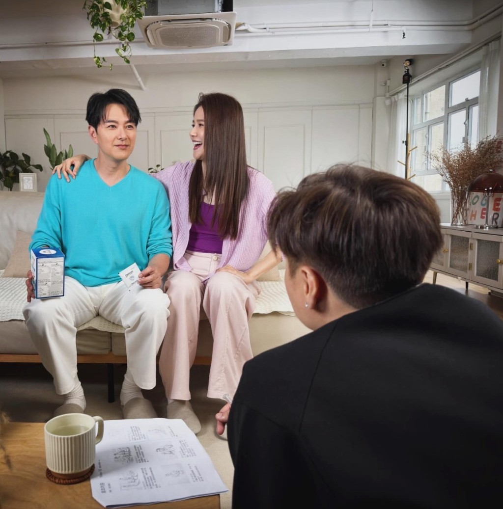 蕭正楠自言為了陪伴孩子成長，開始努力注重養生。