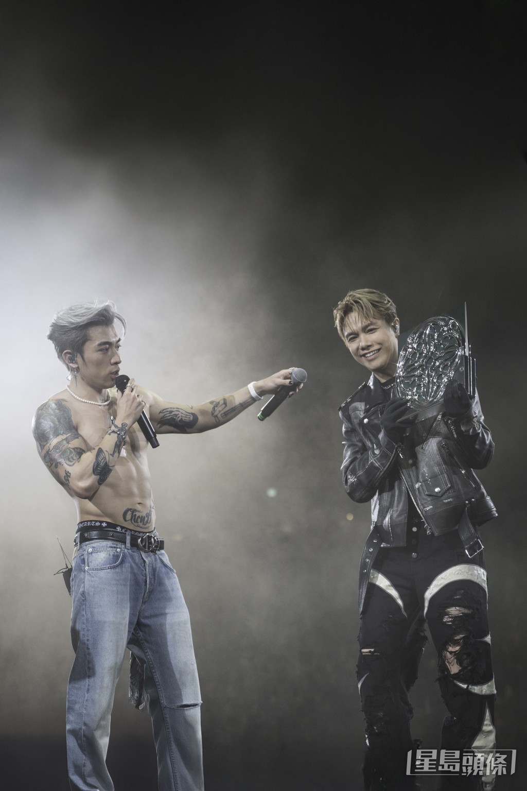 被問到張敬軒任保安局「項目導師」，Tyson Yoshi表示支持。