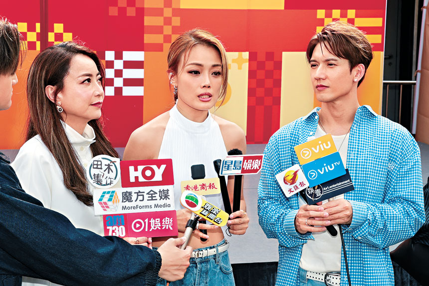 三人受訪時都覺得王雙駿辭任影響不大，因他前期已幫大家打好根基。