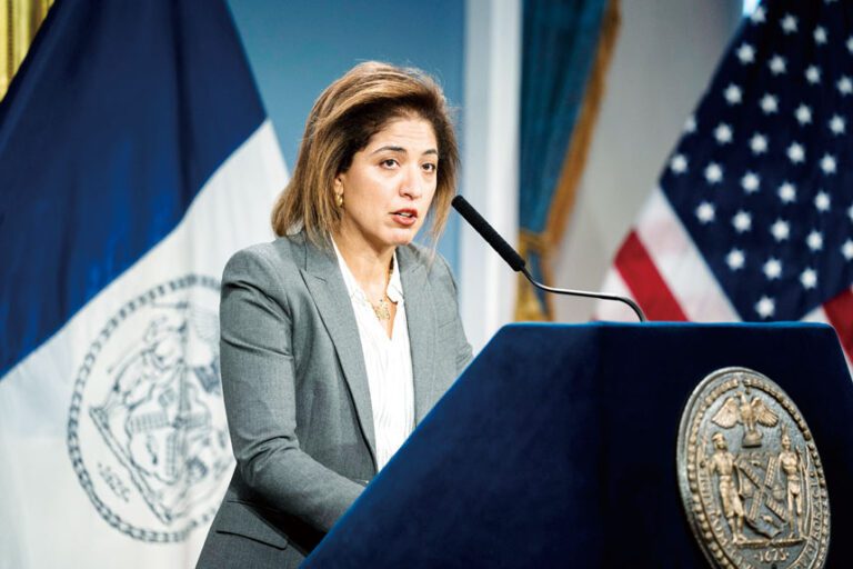 朱曼寧同意支持市長提名希哈塔（圖）出任市調查局長。 Madison Swart /紐約時報