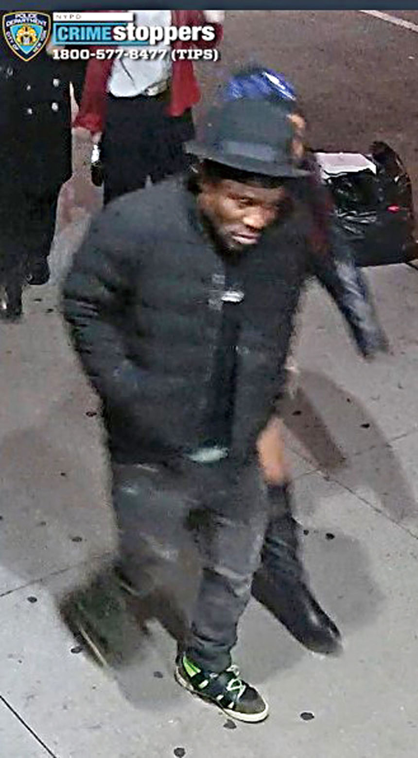 圖為涉案團夥。 NYPD