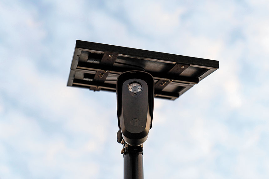 聖荷西街道上自動車牌識別引憂慮。美聯社資料圖