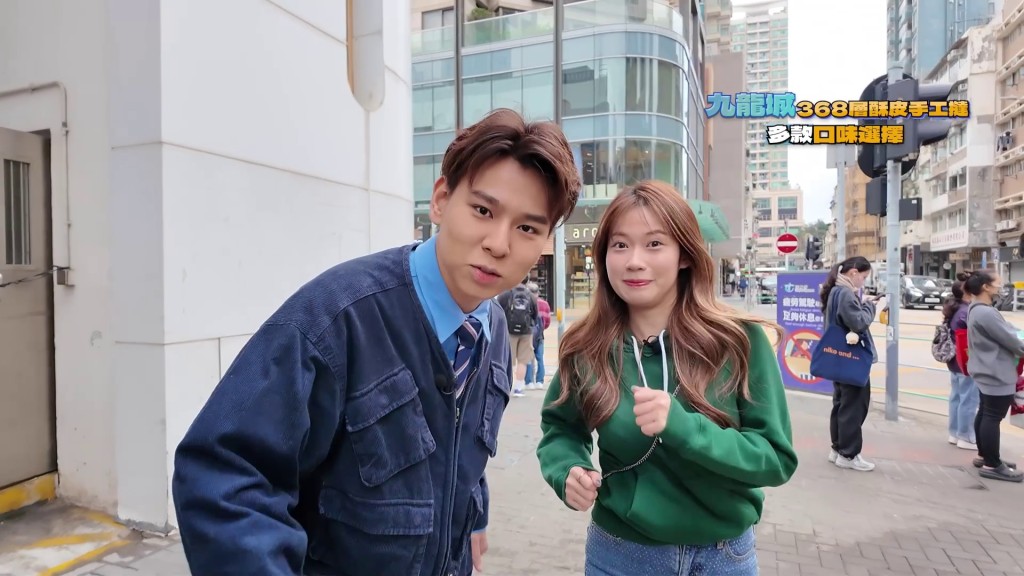 黃婧靈近期憑節目《美食新聞報道》人氣急升。