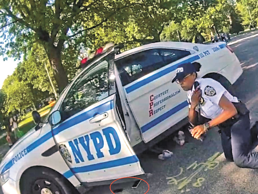 紐約州總檢察長辦公室發布事故調查報告內圖片。 圖片來源：紐約州總檢察長辦公室