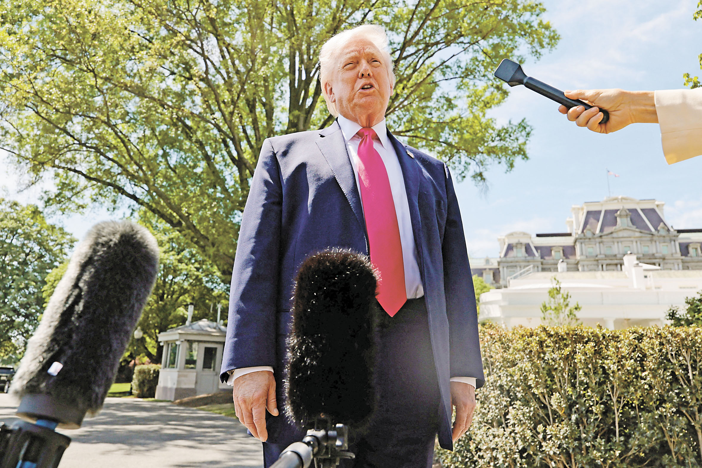 特朗普形容與伊朗的談判進展「非常成功」。路透社