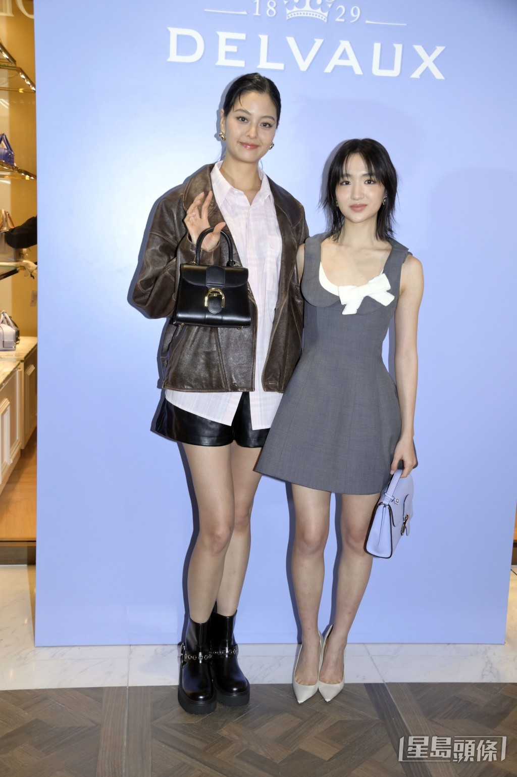 許恩怡與盧慧敏被視為影壇新一代女神。