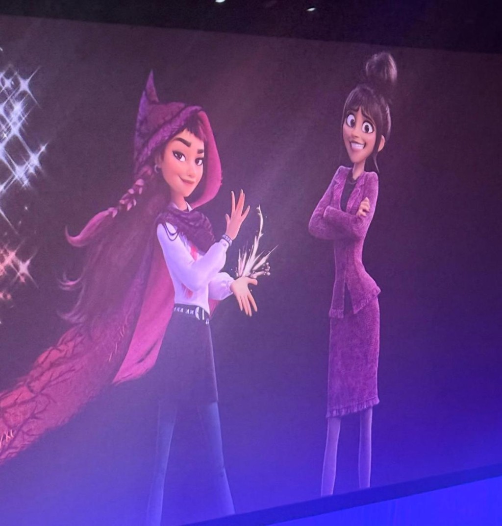 迪士尼同時公開了全新的原創動畫作品《HEXED》。