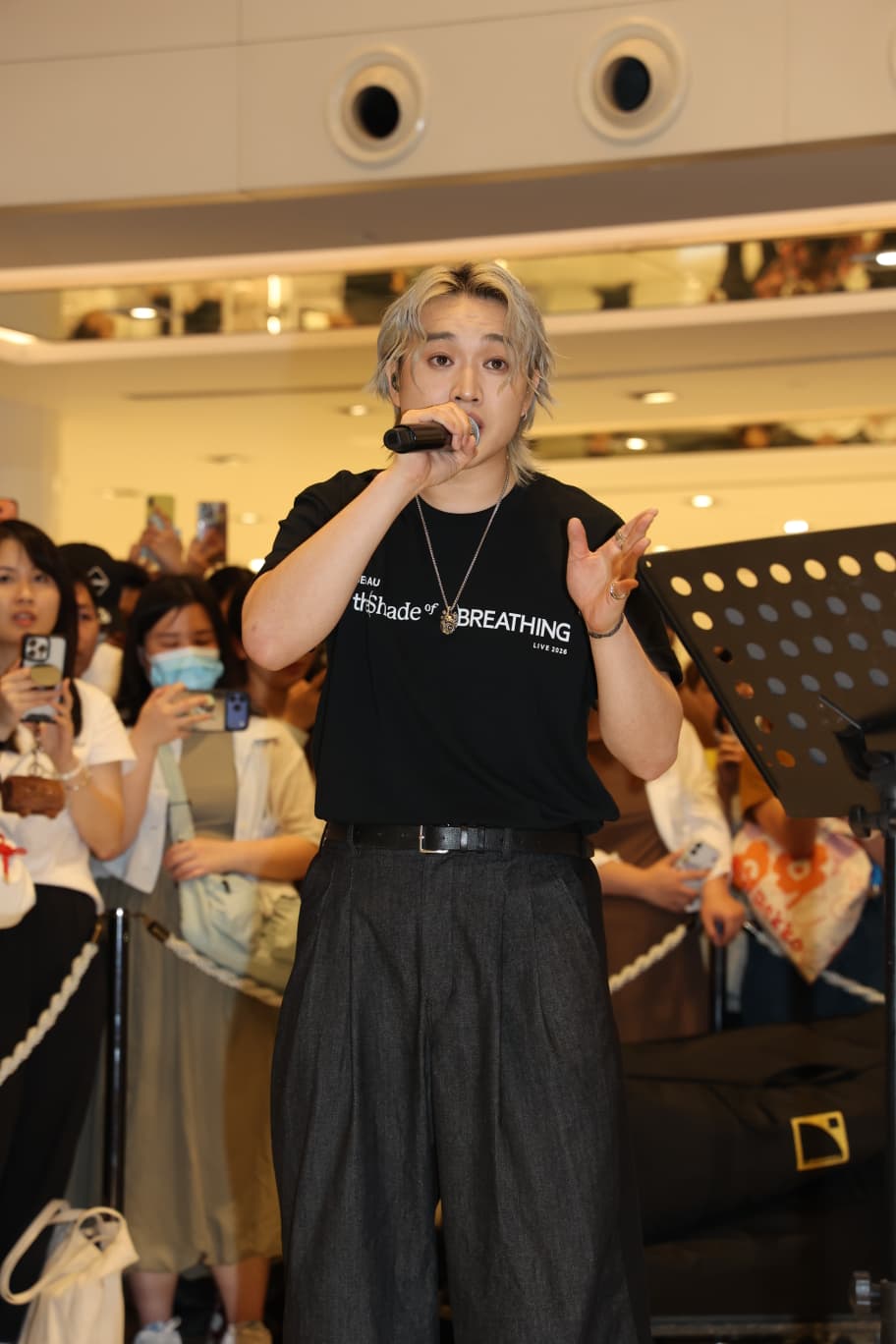 Jer將於5月23及24日在亞洲國際博覽館舉辦個人演唱會《The Shade of Breathing” Live 2026》。