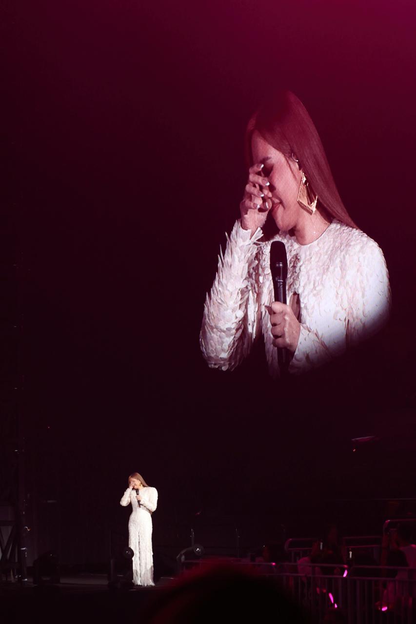 A-Lin在紅館演唱會上分享感觸。