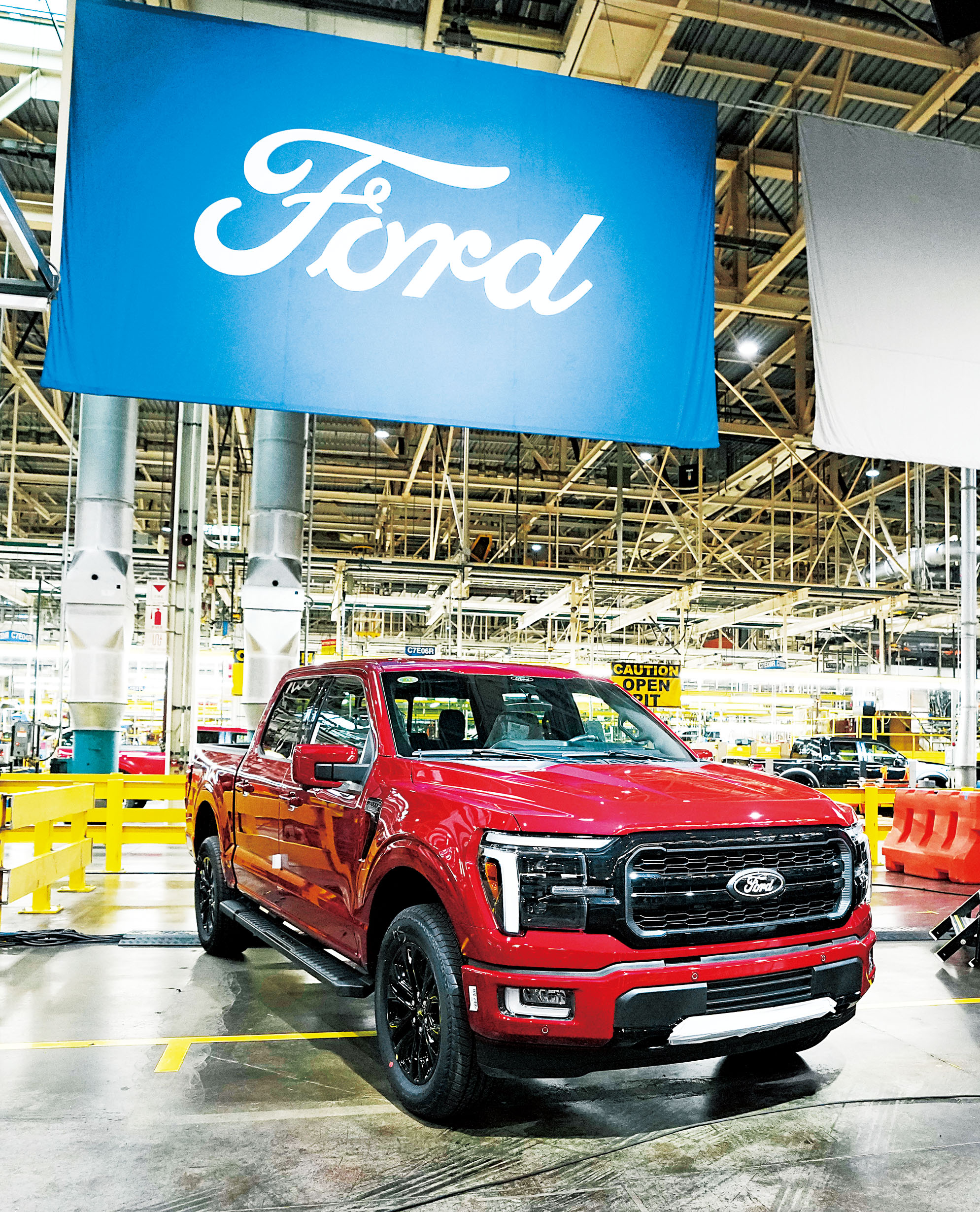 福特汽車F-150系列皮卡。美聯社