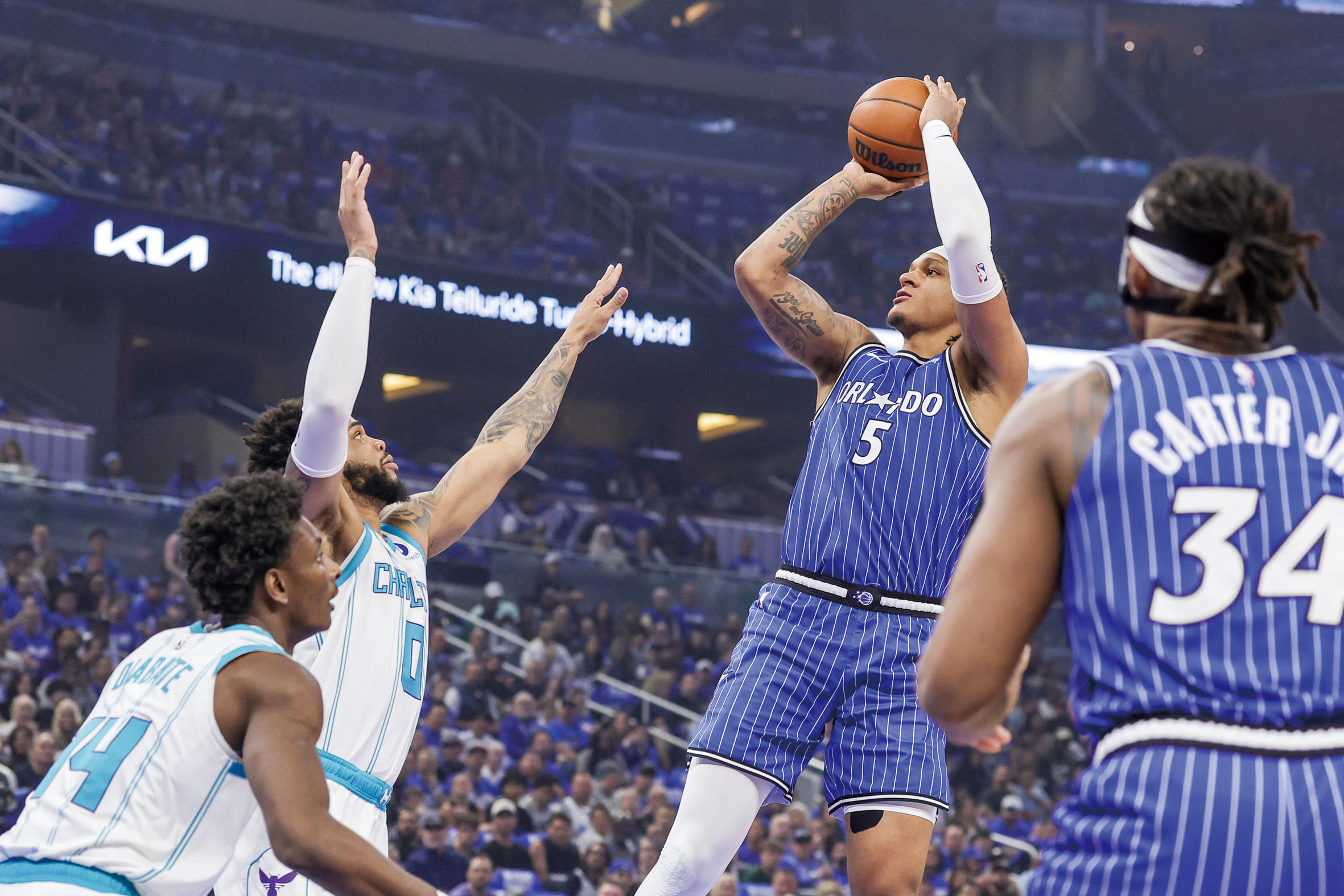 班凱羅率魔術挺進季後賽。路透社