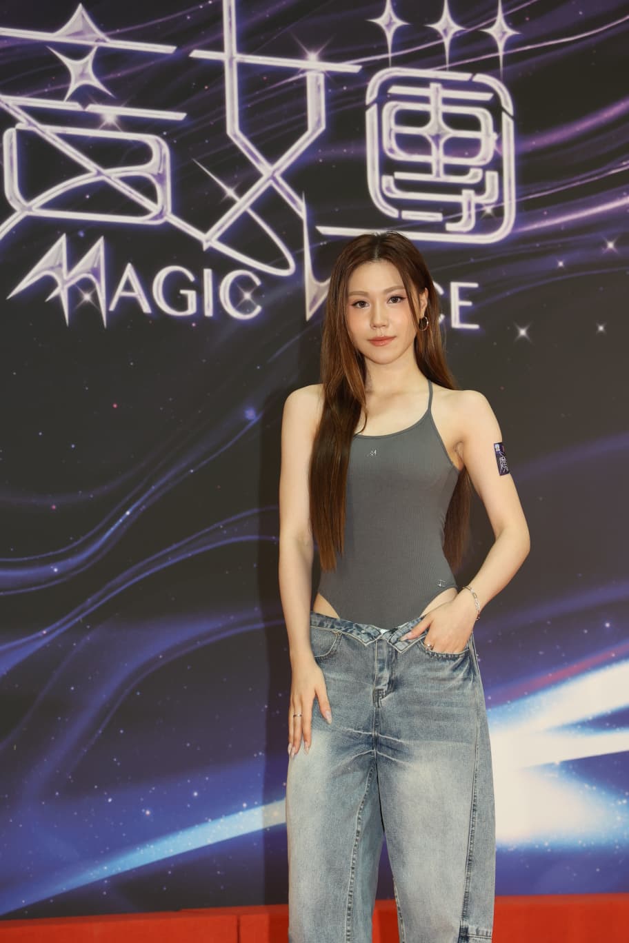 宋宛穎（右）形容隊友倪樂琳性格非常搞笑。