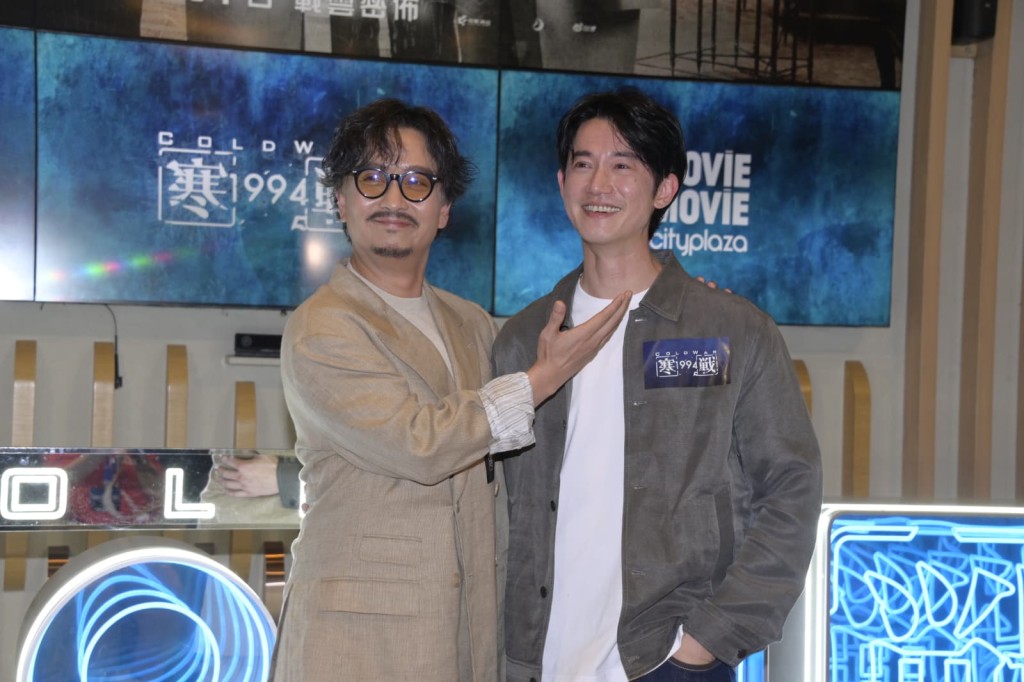 謝君豪因拍攝掌摑戲份，導致右手疼痛。