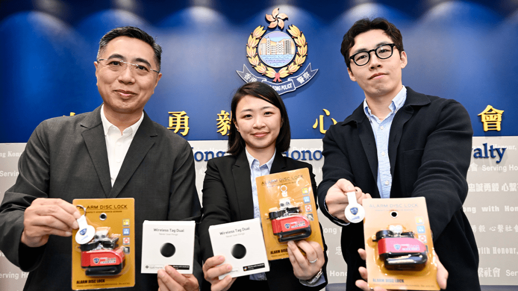 元朗智車保計劃結合科技防盜 滅罪會成員資助支持