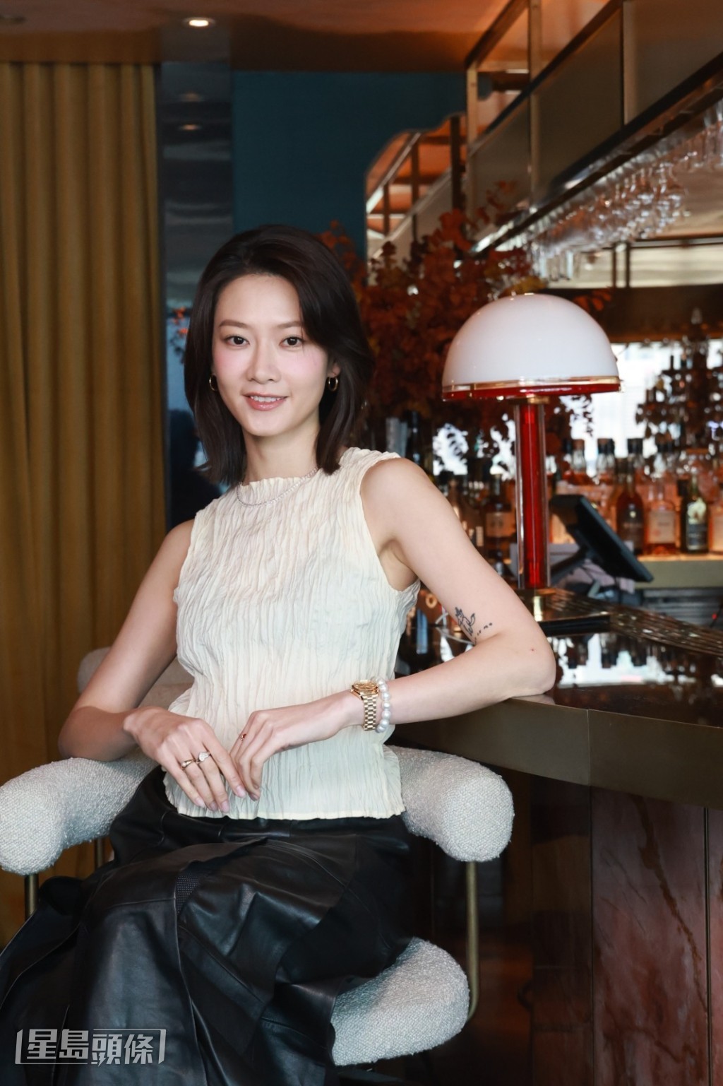 廖子妤表示，在她演藝生涯的不同階段，都遇到了重要的恩人與伯樂。