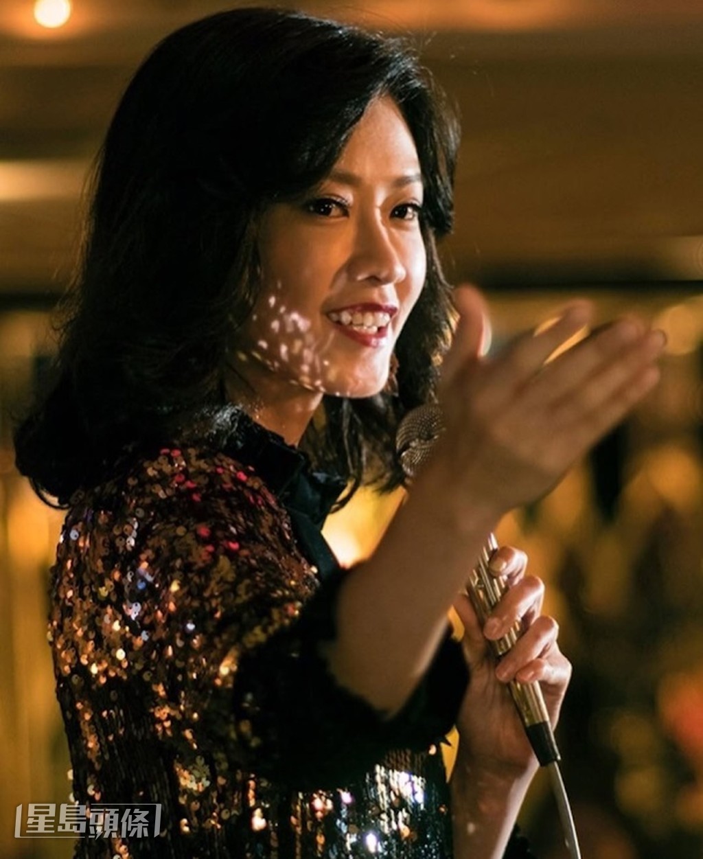 她非常感激《梅艷芳》導演梁樂民及監製江志強，給予包括她在內的一班新演員機會。