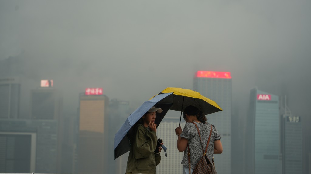 天文台預測明起連續六日有雨 低壓槽及東北季候風影響 周五六氣溫下降