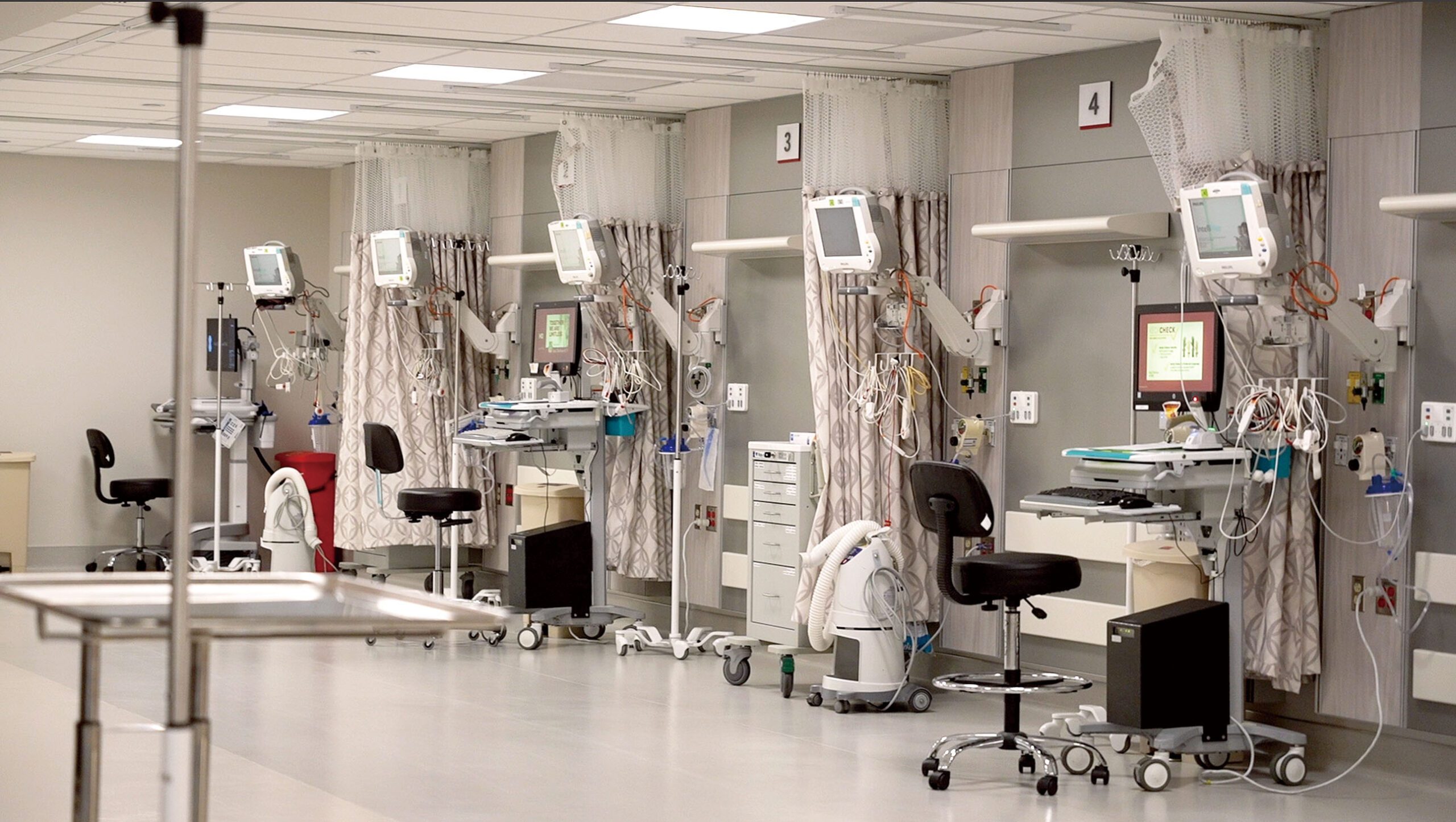 全新術後照護病房（PACU）內部。主辦方提供