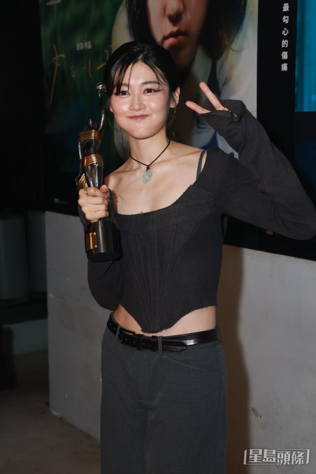 鄧濤坦言，「最佳新演員」獎項早已是她的目標。