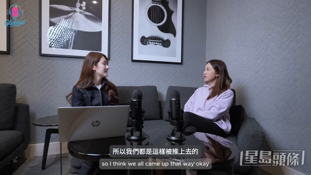 她早前接受鄧佩儀網台節目訪問，全程使用流利英語。
