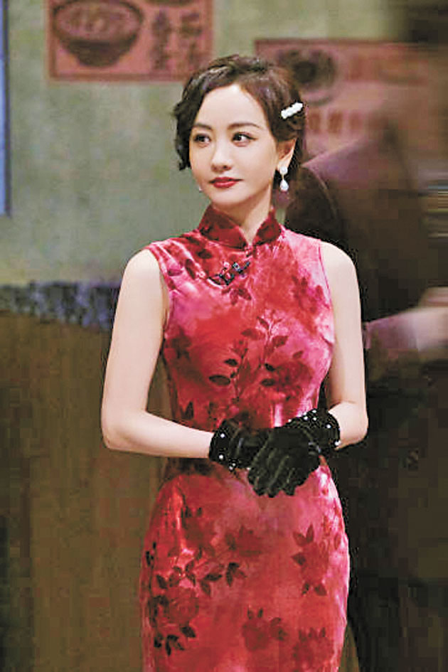 楊蓉五官精緻立體，氣質溫潤。網上圖片