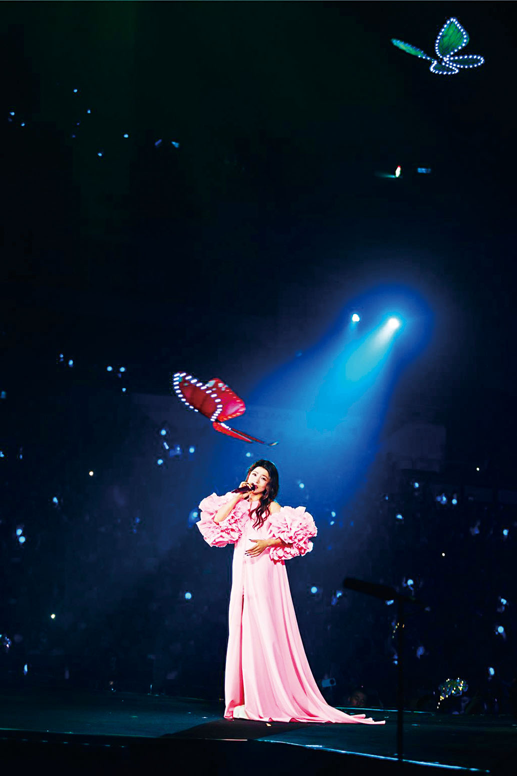 丁噹暌違十年再戰高雄巨蛋。網上圖片