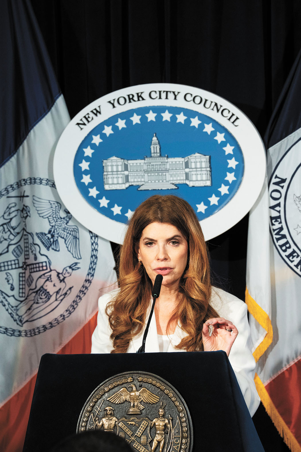 因擔憂資產撤離，朱曼寧對更廣泛地向富人徵稅持謹慎態度。 James Estrin/紐約時報