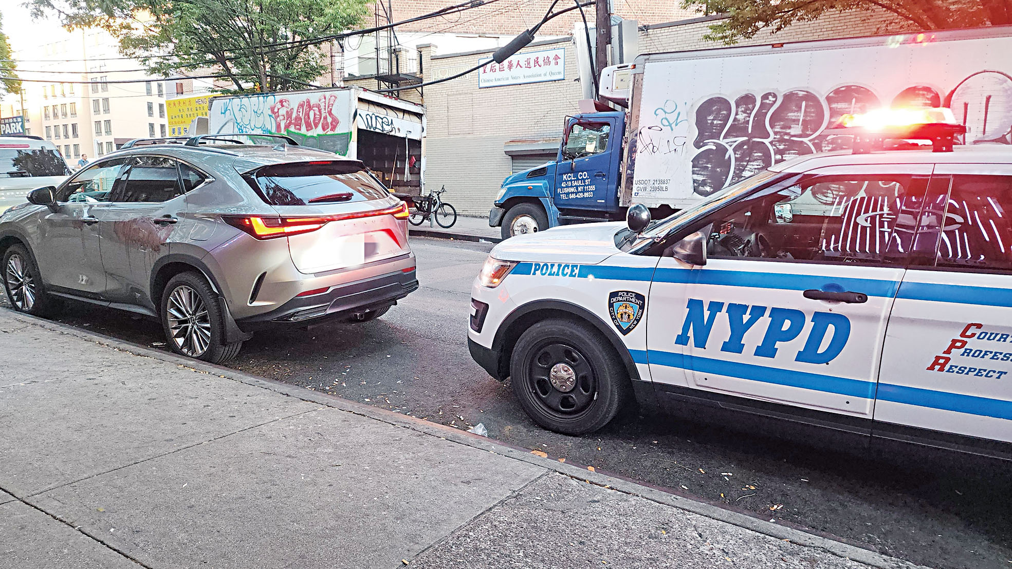 警車。圖片僅供示意