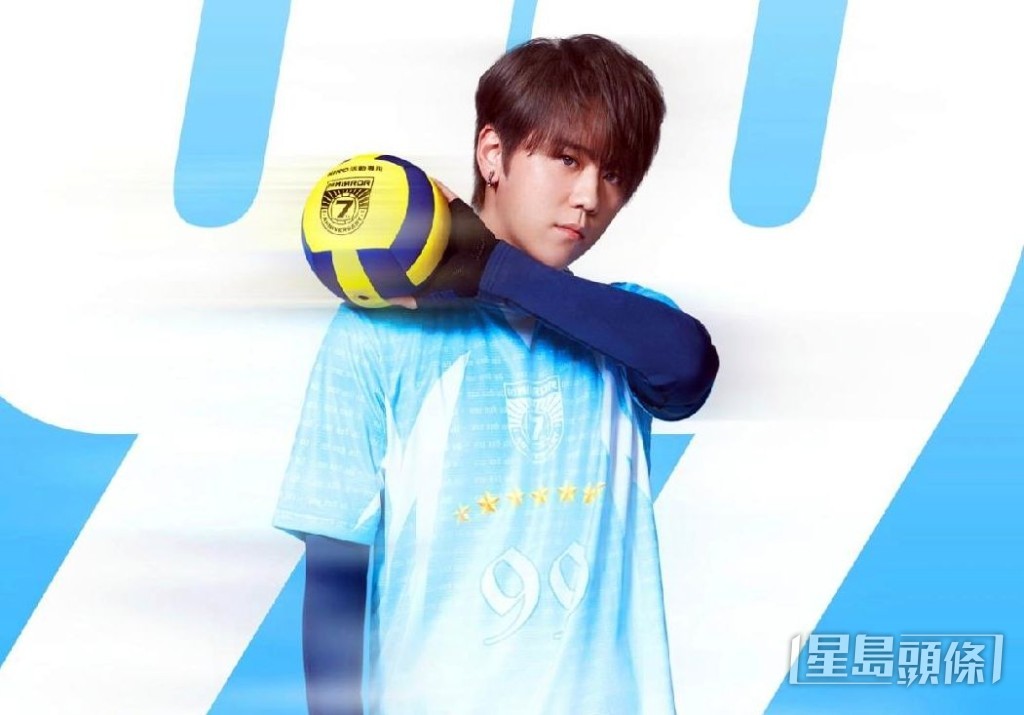 姜濤本身熱愛運動。