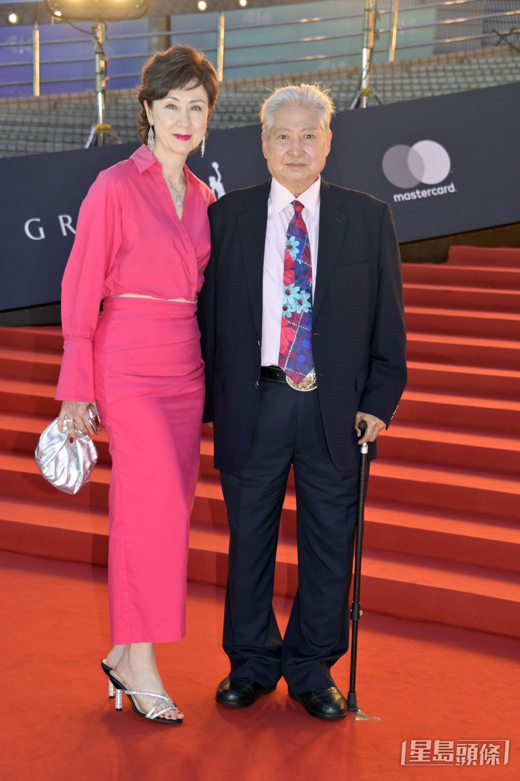 洪金寶的身形比以往清減了不少。