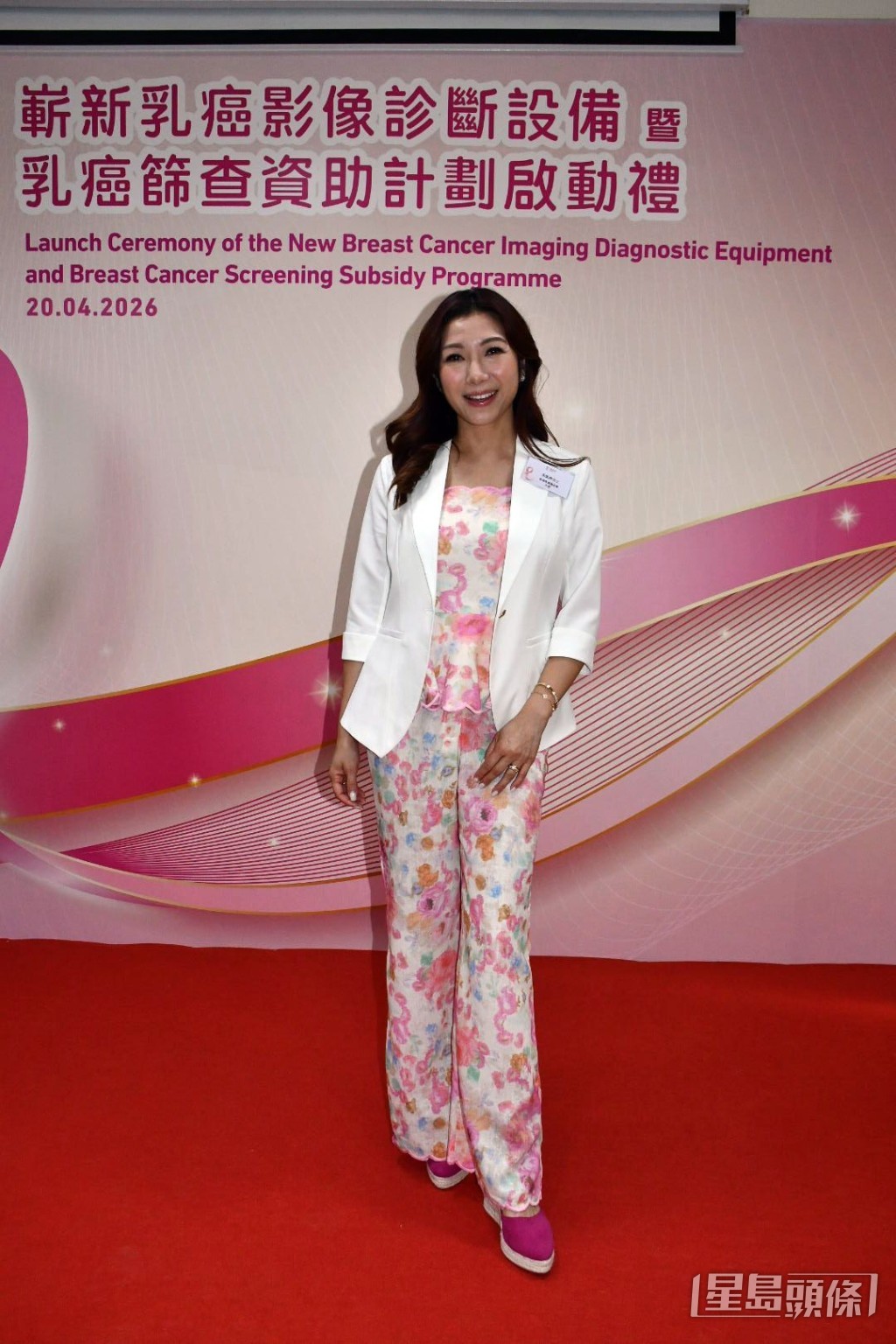 朱凱婷踏入40歲，每年以身體檢查作為送給自己的生日禮物。