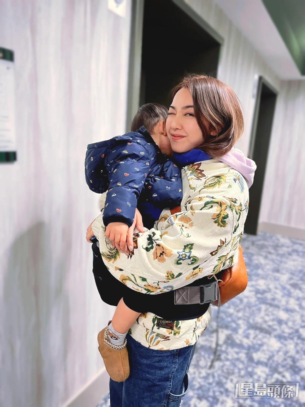 朱千雪表示現階段會投放更多時間照顧孩子。