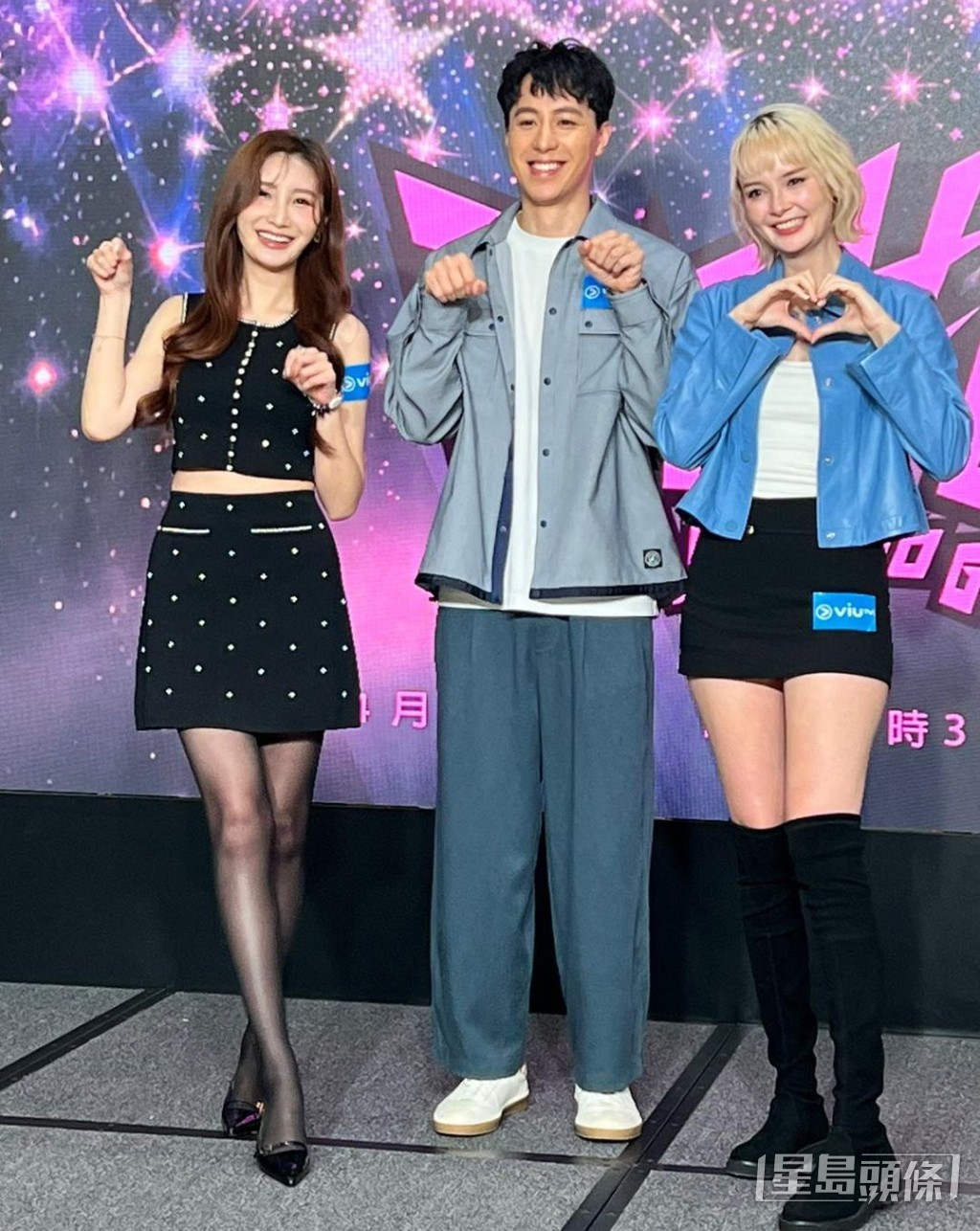 活動中與主持人陳安立（Brian）相聚。