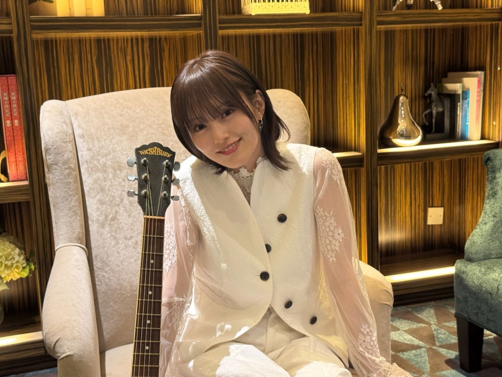 山本彩透露，今次來港很想品嚐炸饅頭配煉奶這款甜點。（場地提供：荃灣帝盛酒店）